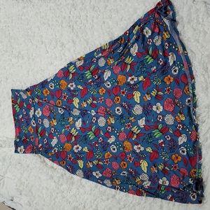 Lularoe Maxi Foral Skirt